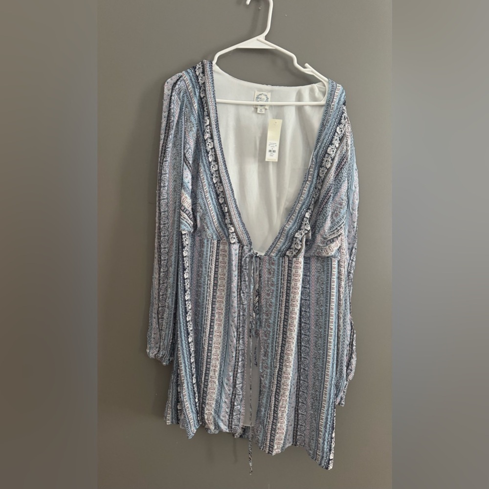 NWT Blue Rain Multicolor Dress
